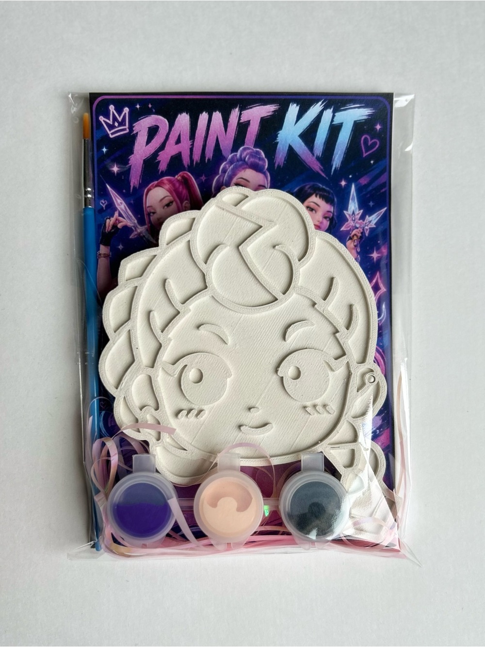 3 Pack K-pop Demon Hunter Paint Kit Sets- Rumi, Mira & Zoey